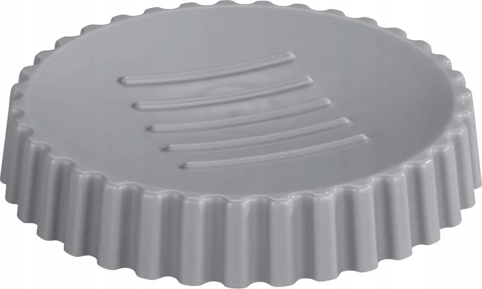 Szappantartó Kockás Szappantartó, Kerek, szürke