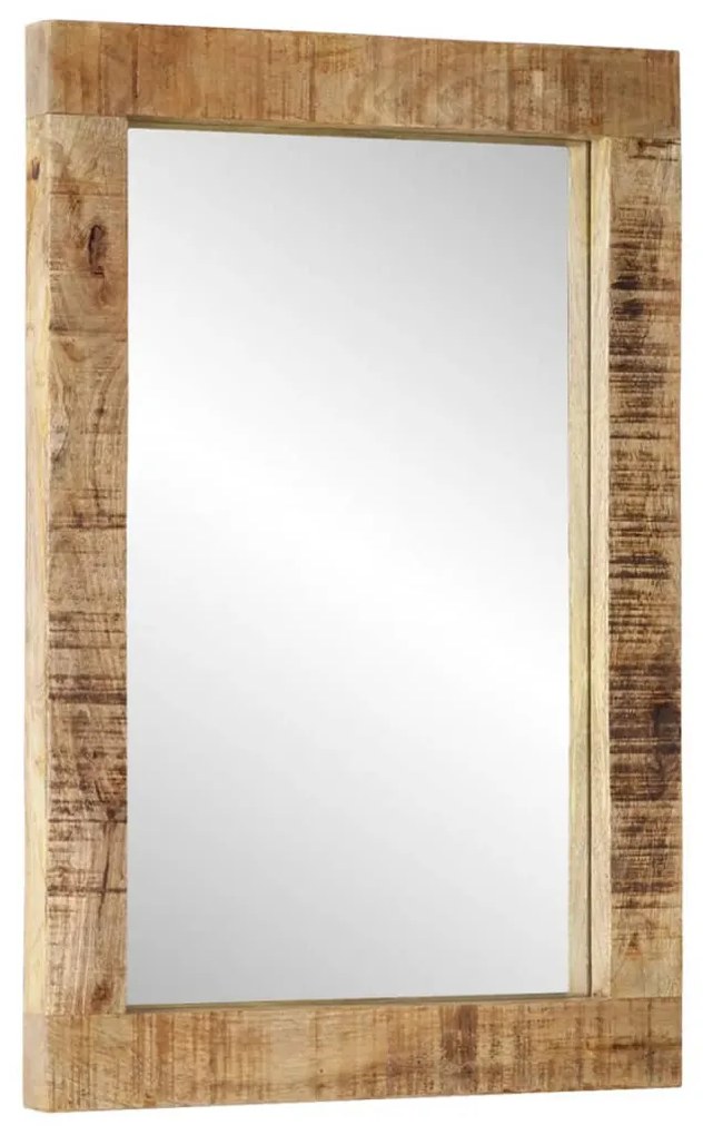 4 részes tömör mangófa fürdőszobai bútorszett