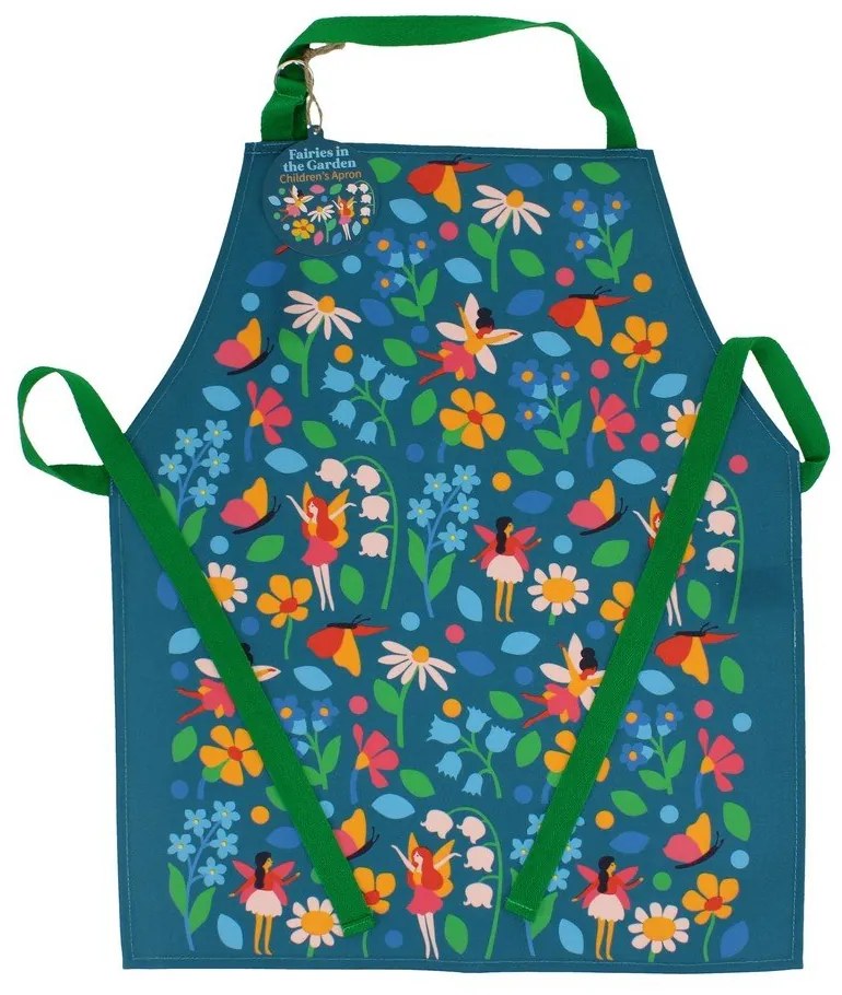 Pamut gyerek kötény Fairies in the Garden – Rex London