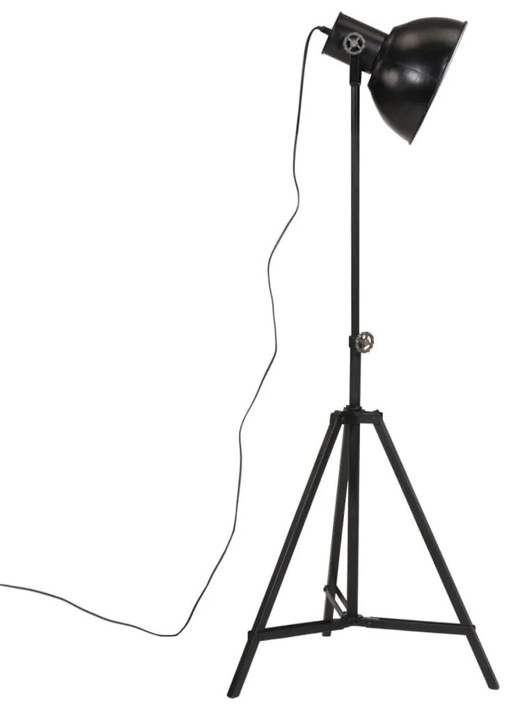 fekete állólámpa 25 W 61x61x90/150 cm E27