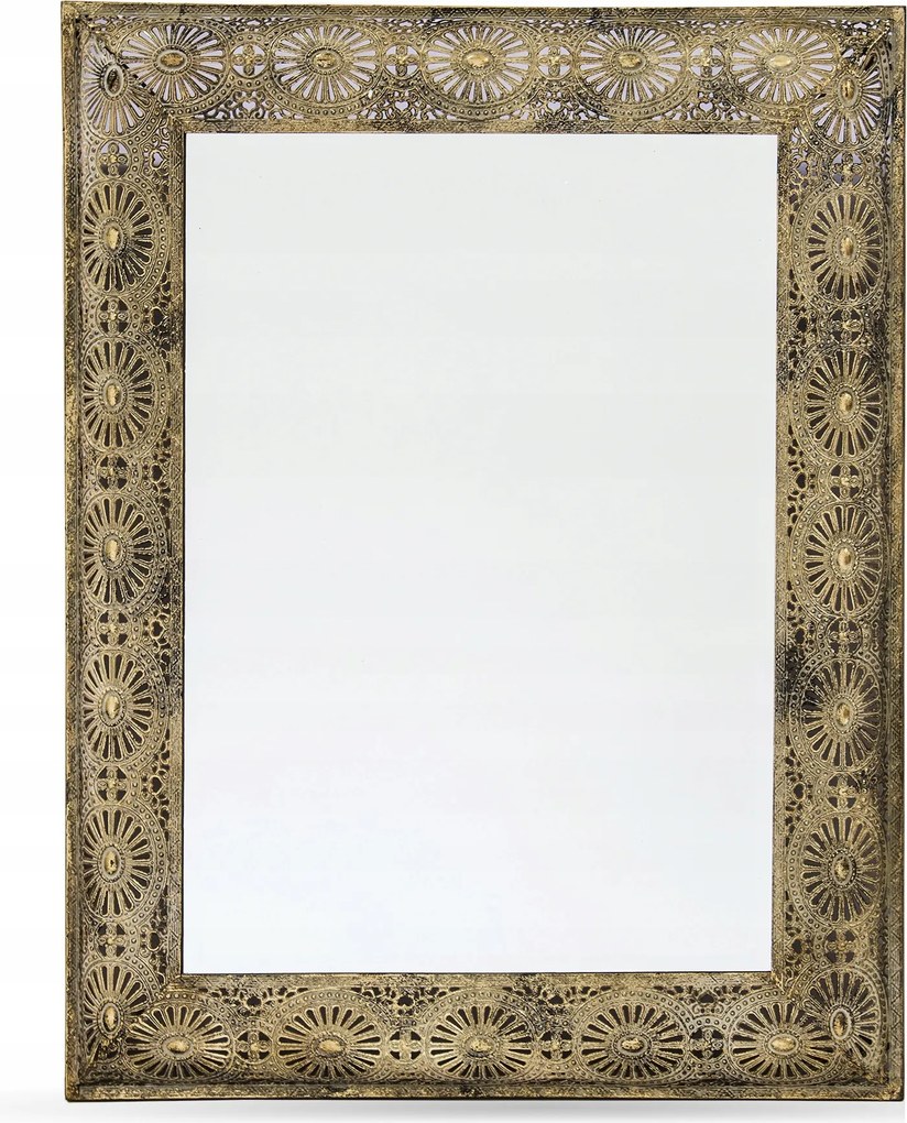 Üveg lógó tükör arany keret régi arany palota retro