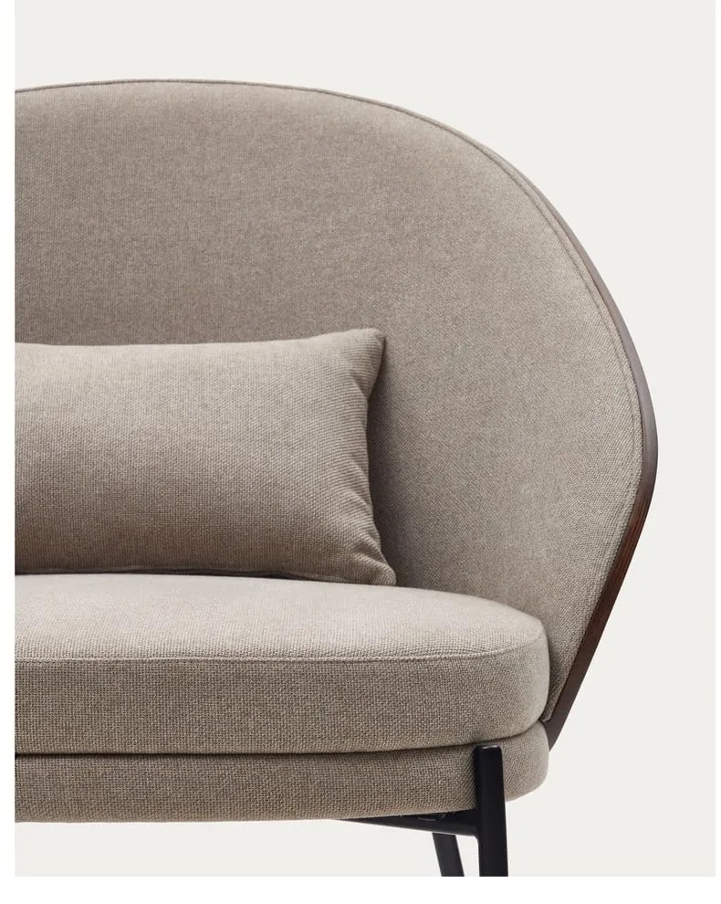 Világosbarna fotel Eamy – Kave Home