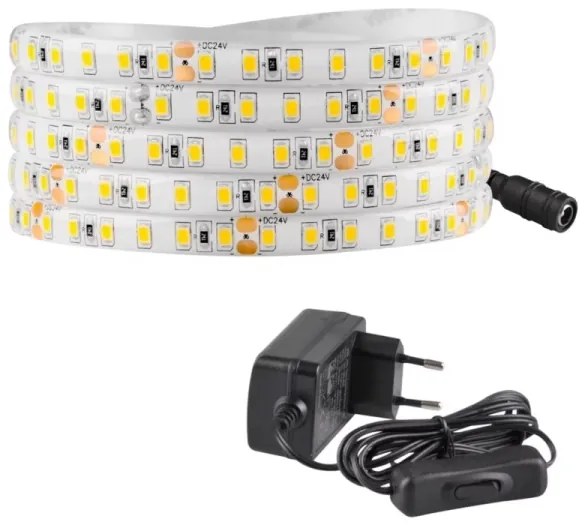LED kültéri szalag 3m LED/23W/24V/230V 4000K IP65