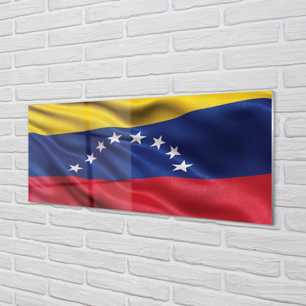 Üvegképek zászló Venezuela 100x50 cm