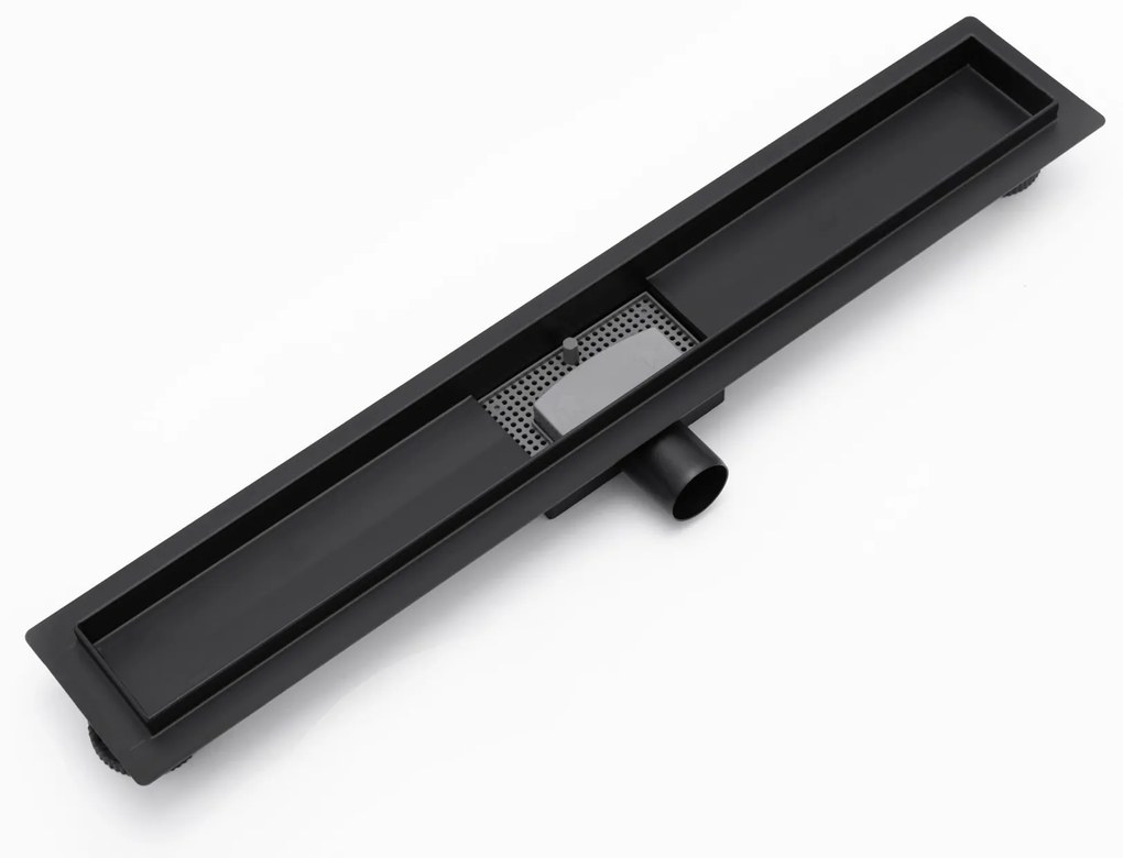 Lineáris lefolyó Rea NEO PURE Black Matt 70