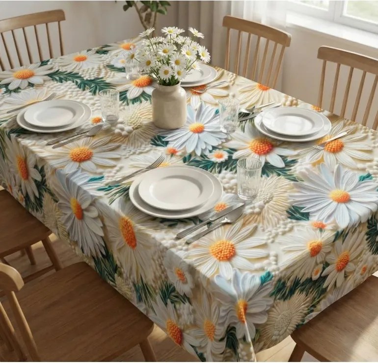 EMI Aramina asztalterítő, 150 cm átmérőjű kerek