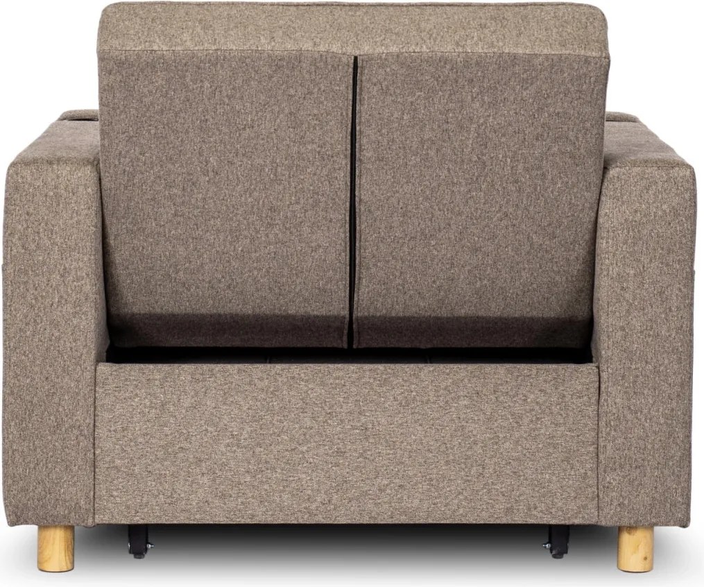 Dönthető fotel bézs, SOLOR