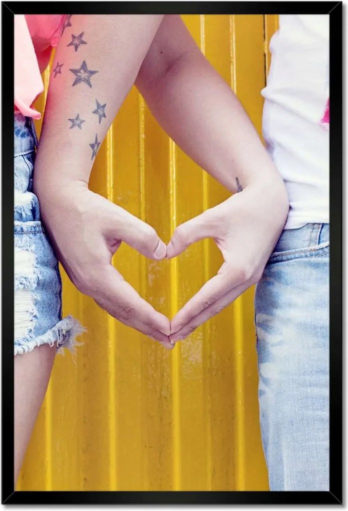 Poszterek keretben 40x60 Szerelem Érzés Párkapcsolat