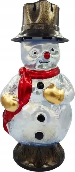 mécses nagy hóember több mint 40 cm gyönyörű