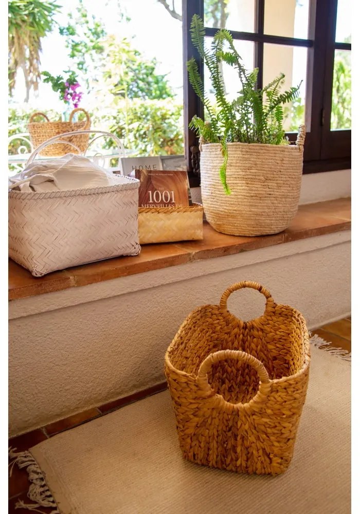 Vesszőfonott tárolókosár 37x25x25,5 cm Caracas M – Compactor