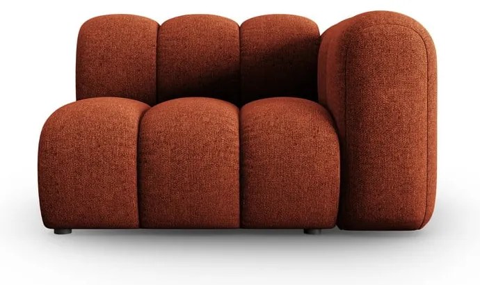 Téglavörös kanapé modul (jobb oldali) Lupine – Micadoni Home
