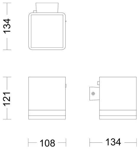 Philips - LED Napelemes fali lámpa VIRONA LED/1,8W/3,7V 2700K IP44
