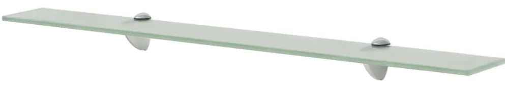 vidaXL lebegő polc üveg 80x10 cm 8 mm