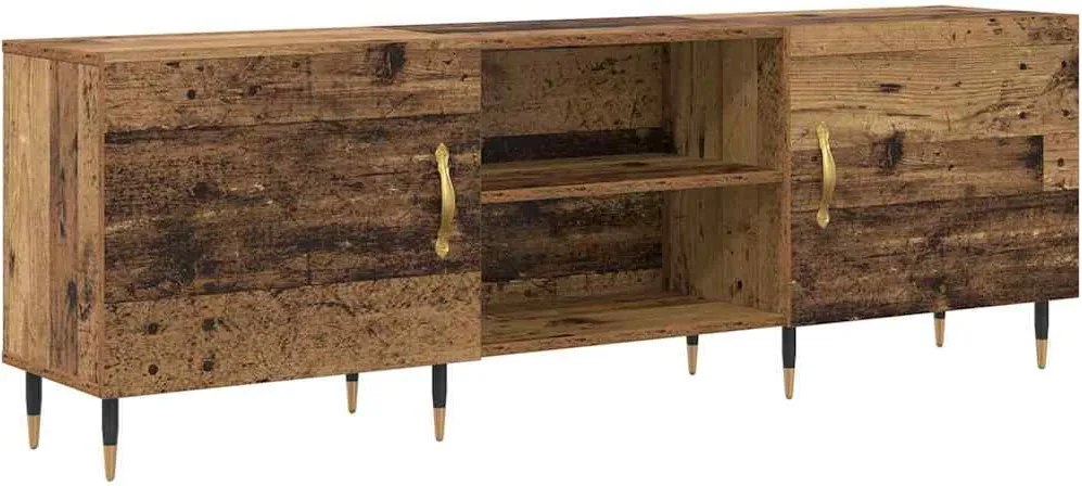 vidaXL TV szekrény Régi fa 150 x 30 x 50 cm Faanyag