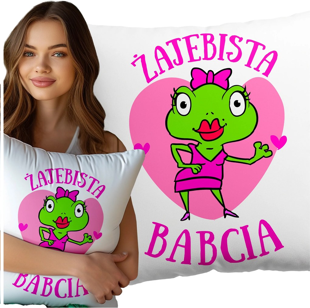 Nagymama Párna Béka Nagymama Béka Párna