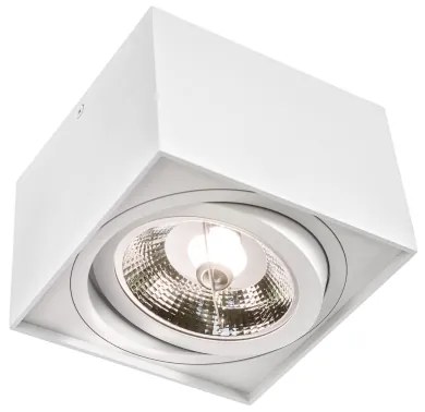 Spotlámpa CHLOE AR111 1xGU10/50W/230V szögletes fehér