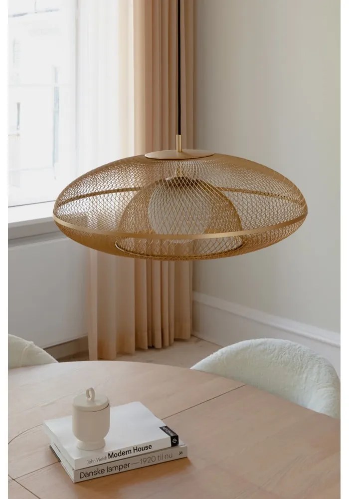 Aranyszínű lámpabúra ø 60 cm Faraday – UMAGE