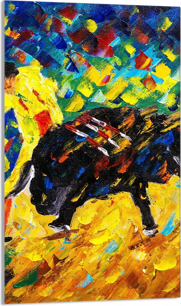 Üveg Vágódeszka 30x52 Bika a Konyhába