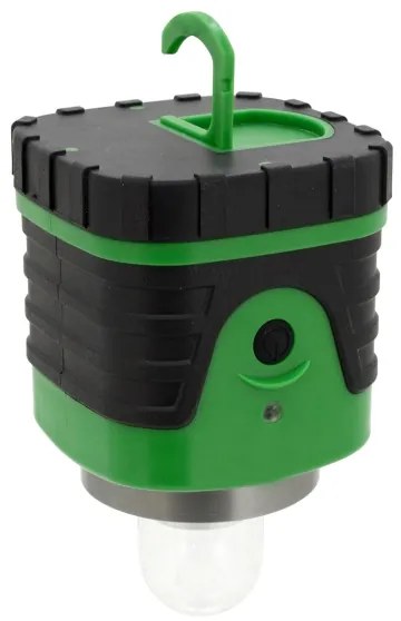 LED Hordozható lámpa LED/3xLR20 IP44 fekete/zöld