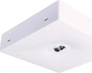 Evakuációs/vészhelyzeti lámpatest falra szerelhető Led négyzet 3,5W Starlet Quad 3h So