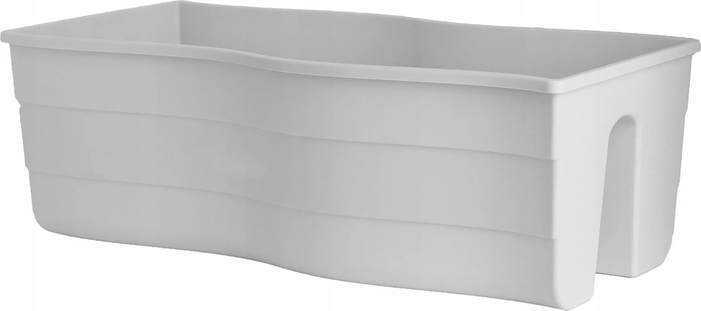 Wave korlát kaspó 60cm hosszú Hullám láda