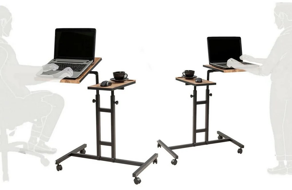 Glen Atlantic Pine laptop asztal