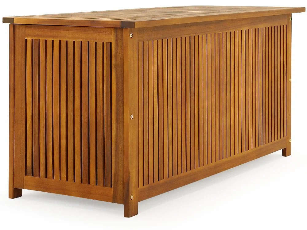 Casaria ACACIA fa tárolódoboz, 117x50x59cm, természetes barna