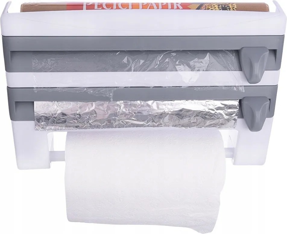 Papírtörlő Fólia adagoló konyhai fali rendszerező akasztós