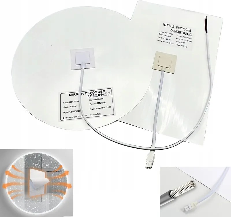 Páramentesítő Tüköradalék Fűtött Párnákhoz Megszünteti a Tükör Párásodását