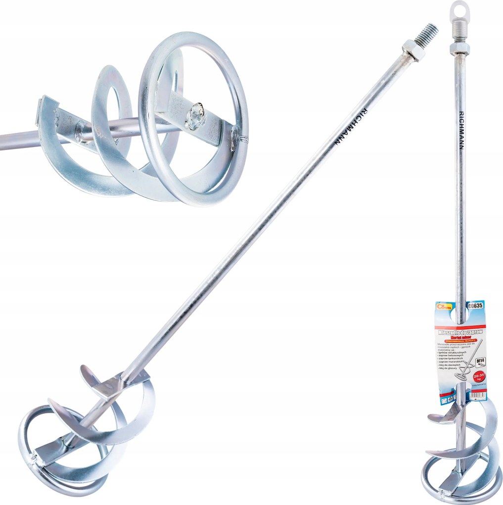 Richmann Keverőgép Nehéz És Sűrű Masszákhoz M14 600x120MM C0635