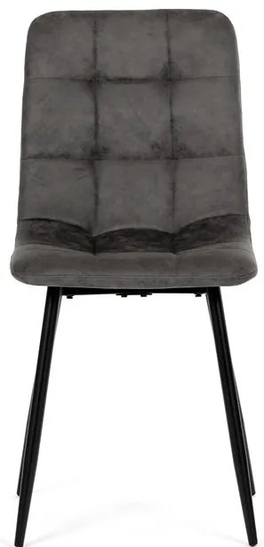 Fekete Vintage Szövet Étkezőszék. CT-281 BK3