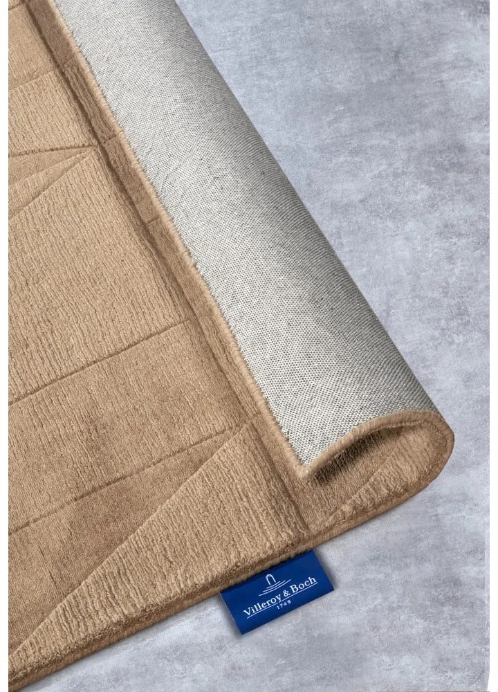 Bézs kézi szövésű gyapjú szőnyeg 190x280 cm Ursule – Villeroy&amp;Boch