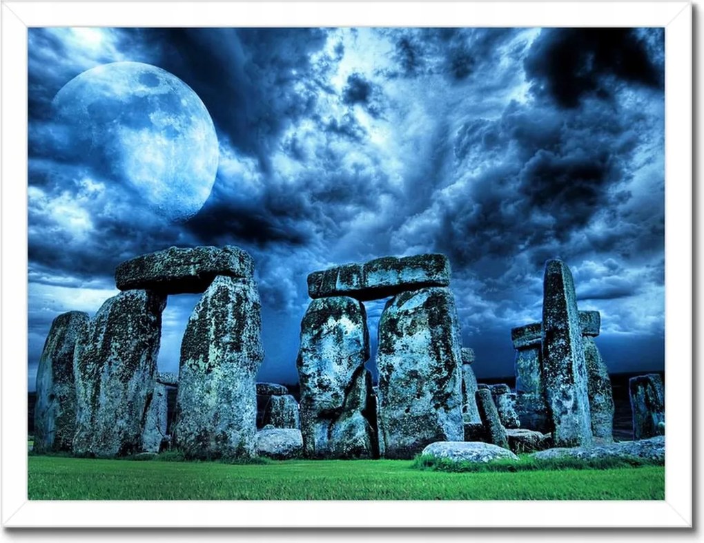 Poszterek keretben 40x30 Stonehenge