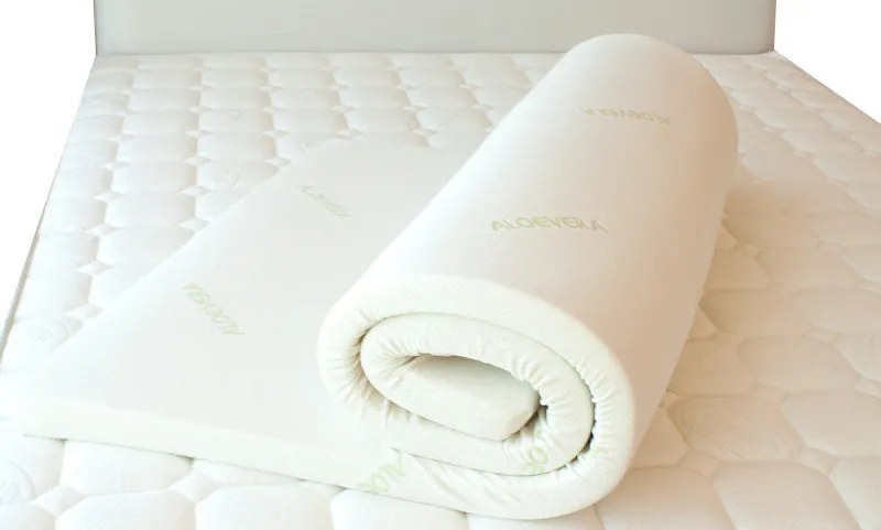 Ortho-Sleepy Memory Topper fedőmatrac 4 cm memory Aloe vera huzattal / 140x200 cm