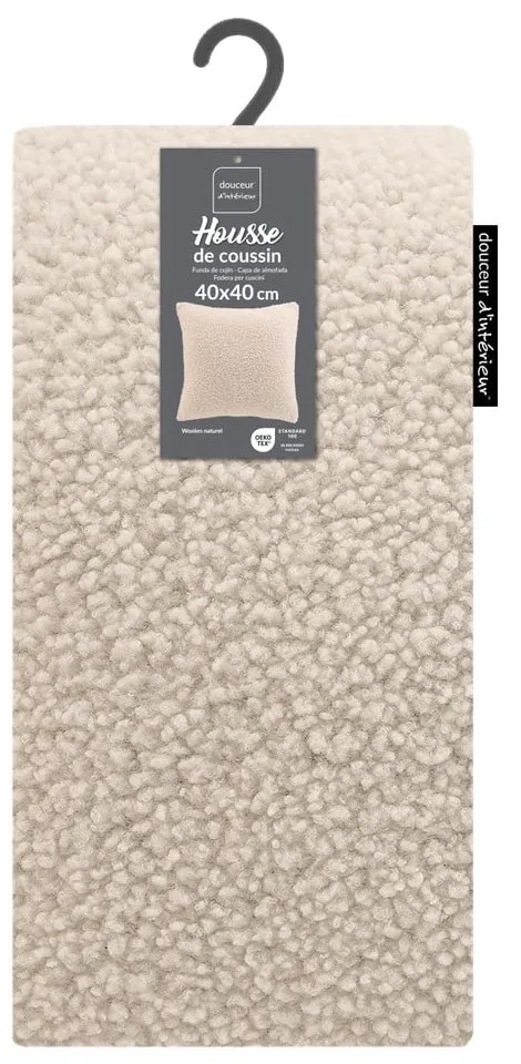 Sherpa párnahuzat 40x40 cm Woolen – douceur d'intérieur