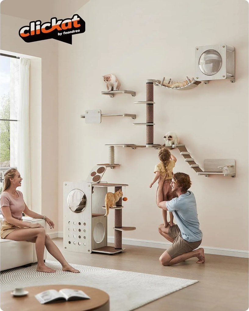 Macskalépcső, falra szerelhető macskalétra  | Feandrea