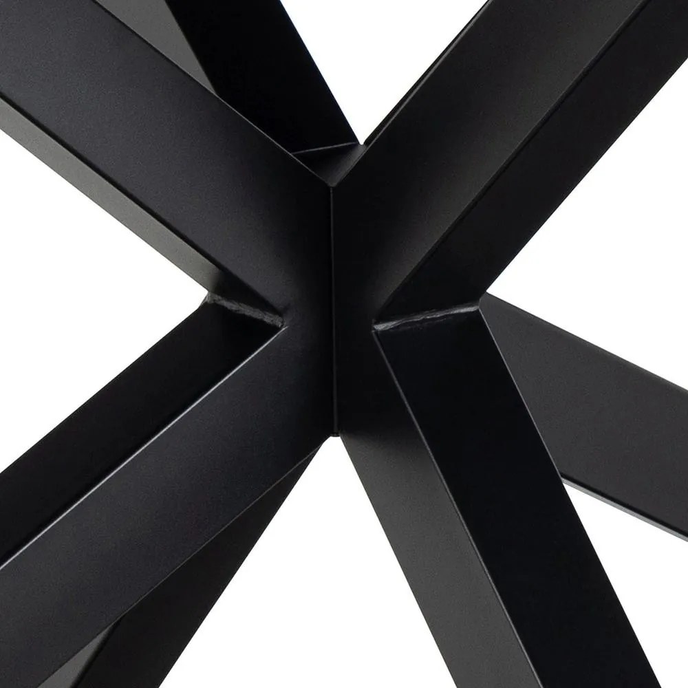 Heaven étkezőasztal,bővíthető, fekete, 168/210 cm