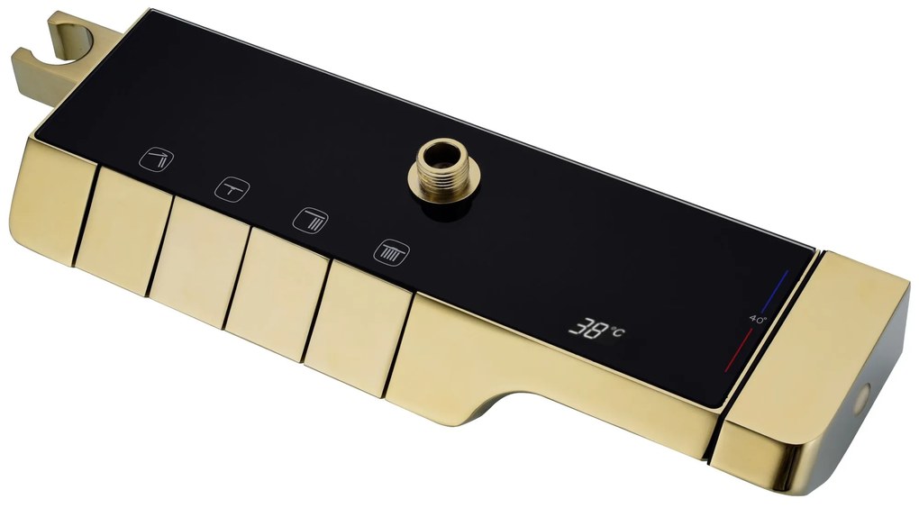 Zuhanyszett Termosztátos REA ROB Gold Brush