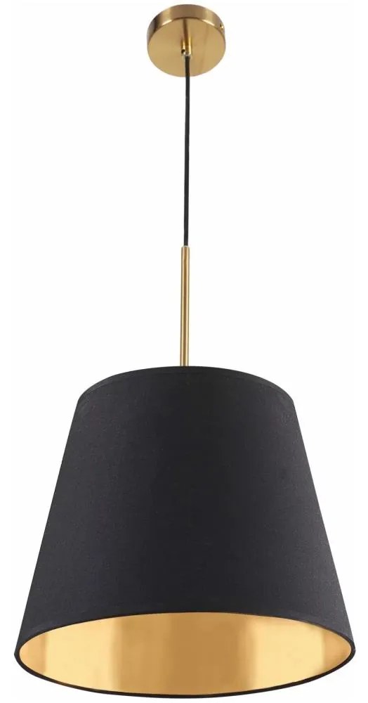 Csillár zsinóron ELENA 1xE27/20W/230V fekete