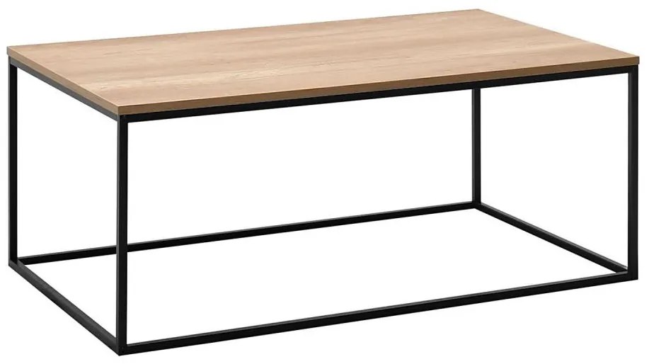 Konferencia asztal 42x100 cm barna színben