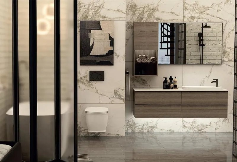 AREZZO design CHARLTON Rimless függesztett wc AR-401