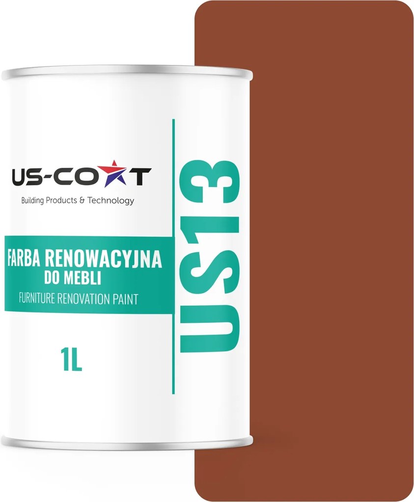 Konyhabútor Festék Szekrény Frontok Téglaszínű RAL8004 Fényes 1L