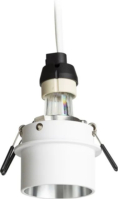 RENDL ORTA süllyesztett lámpa fehér alumínium 230V LED GU10 9W
