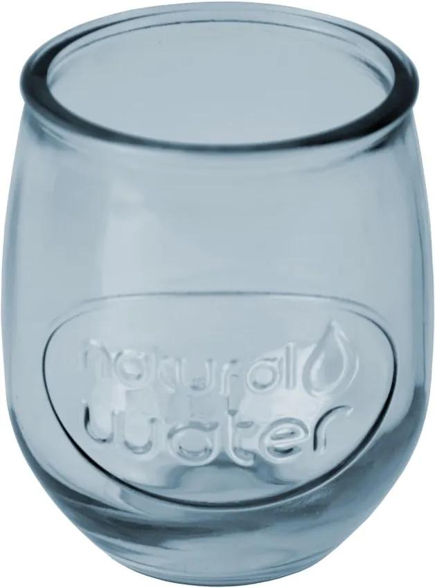 Water világoskék pohár újrahasznosított üvegből, 0,4 l - Ego Dekor