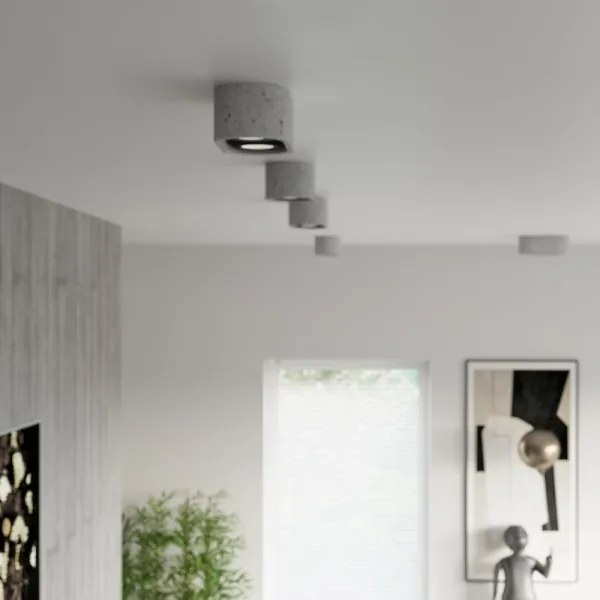 Mennyezeti lámpa BASIC AR111 2xGU10/40W/230V beton