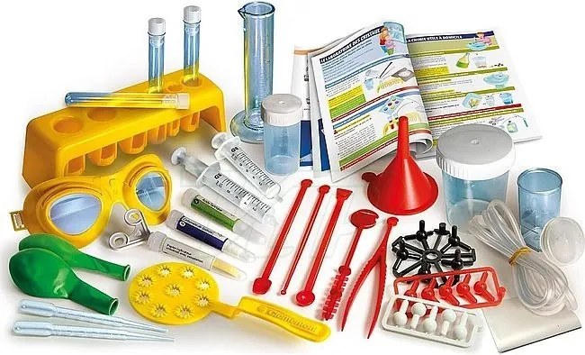 Kémialabor Test tudományos szett Clementoni