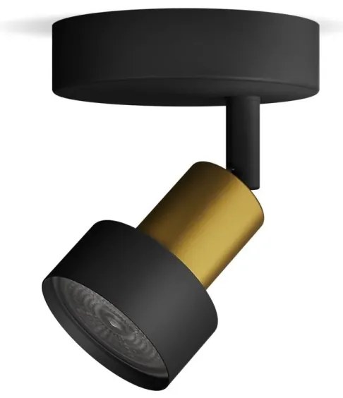 Philips - Spotlámpa CONDUIT 1xGU10/5W/230V fekete/réz