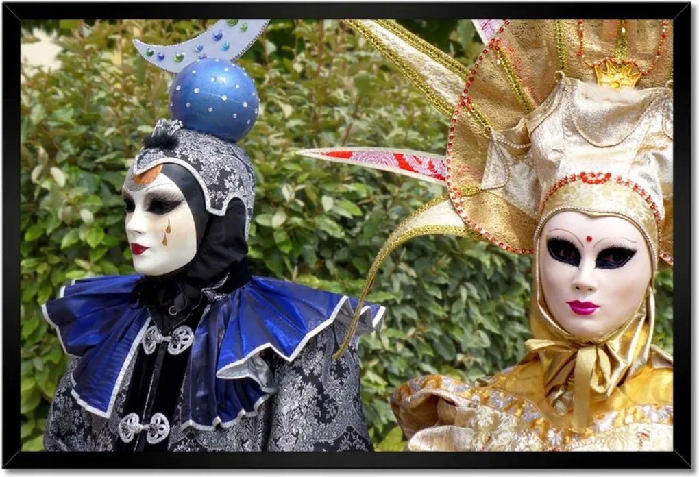 Poszterek keretben 60x40 Tánc Velencében