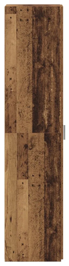 Magas Bútor Régi Fa 45x42.5x185 cm MDF