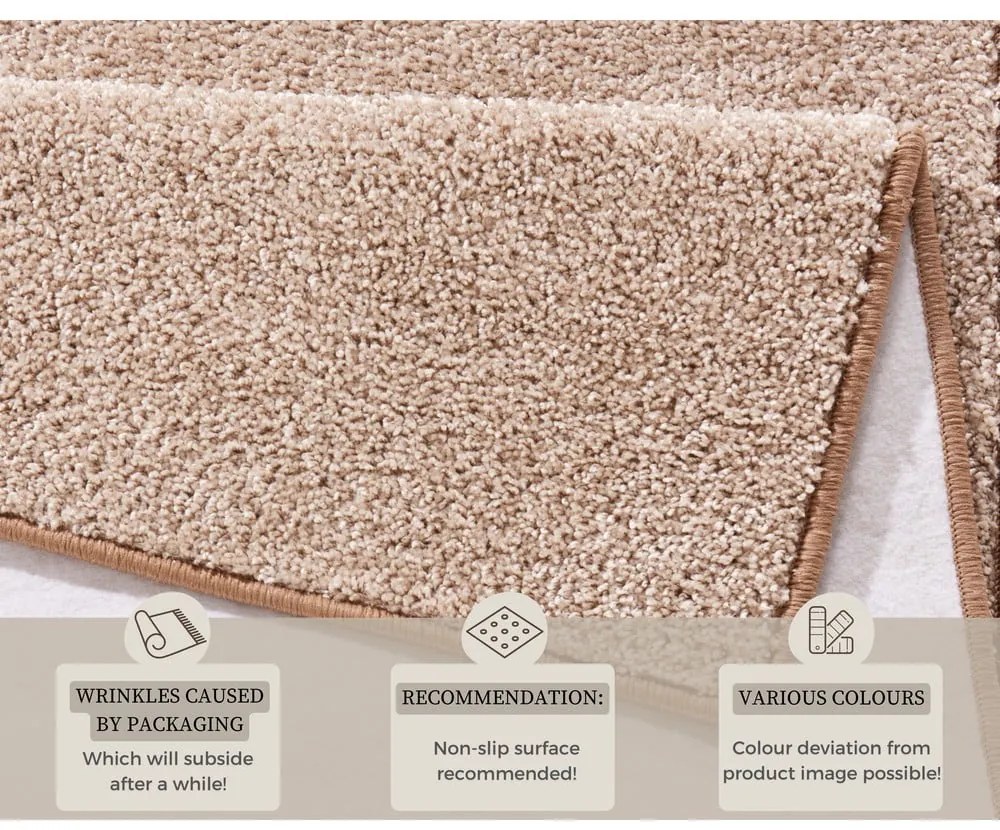 Pure bézs szőnyeg, 160 x 240 cm - Hanse Home